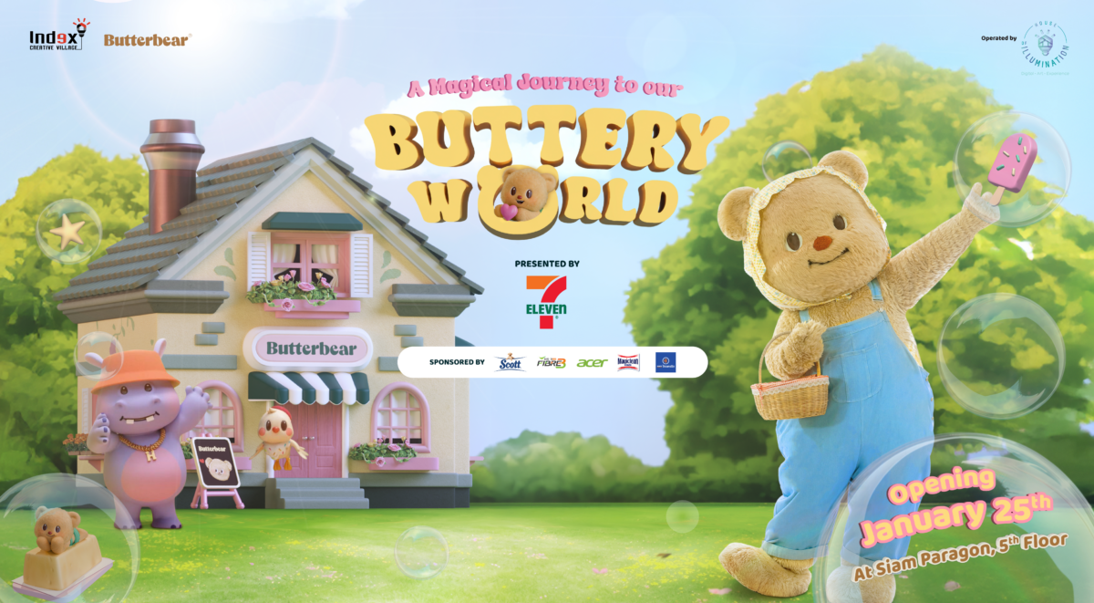 BUTTERY WORLD PRESENTED BY 7-11｜サイアムパラゴンで常設オープン！アジア最大のバターベアの家で癒しとカフェ体験を