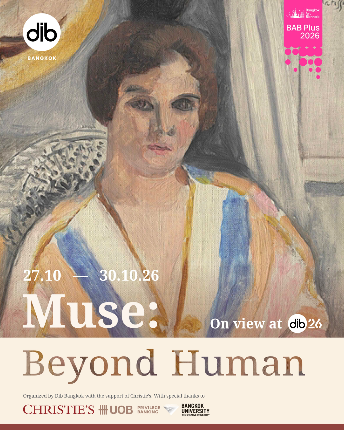 Muse: Beyond Human|2026年10月27日(火)〜30日(金)にバンコク・Dib26で開催!ピカソとマティスの原画を無料展示